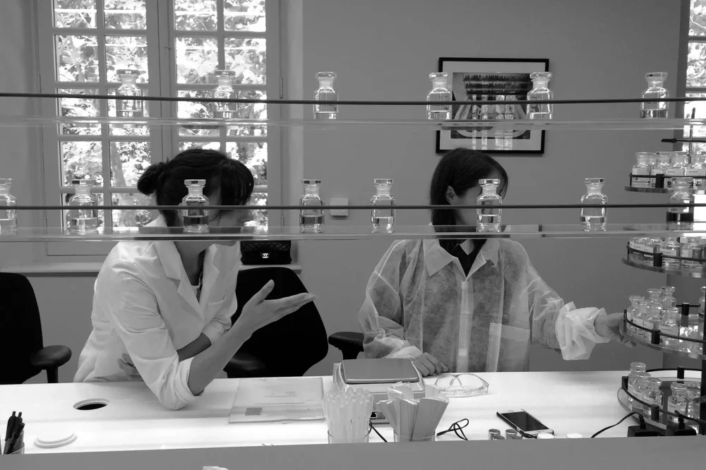 21. O atelier de perfumaria da Louis Vuitton, em Grasse